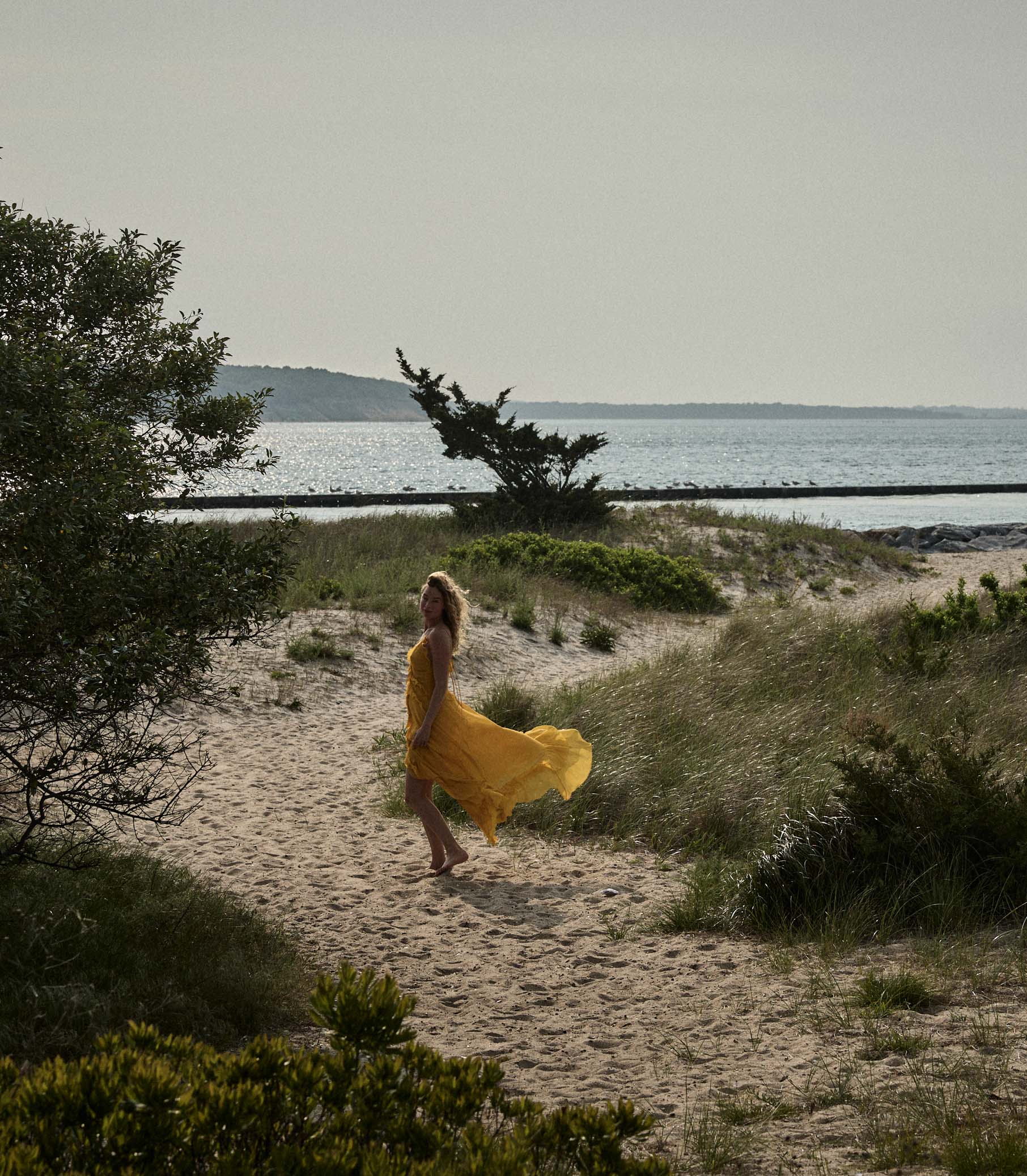 DÔEN Women Evelina Dress - Golden Acacia