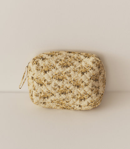 DÔEN Women Grande Quince Pouch - Citron Rosier Floral