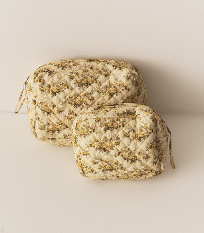 DÔEN Women Grande Quince Pouch - Citron Rosier Floral