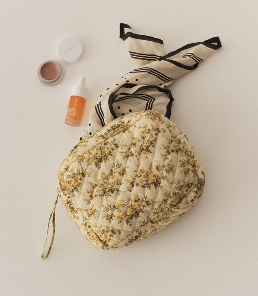 DÔEN Women Holloway Pouch - Citron Rosier Floral