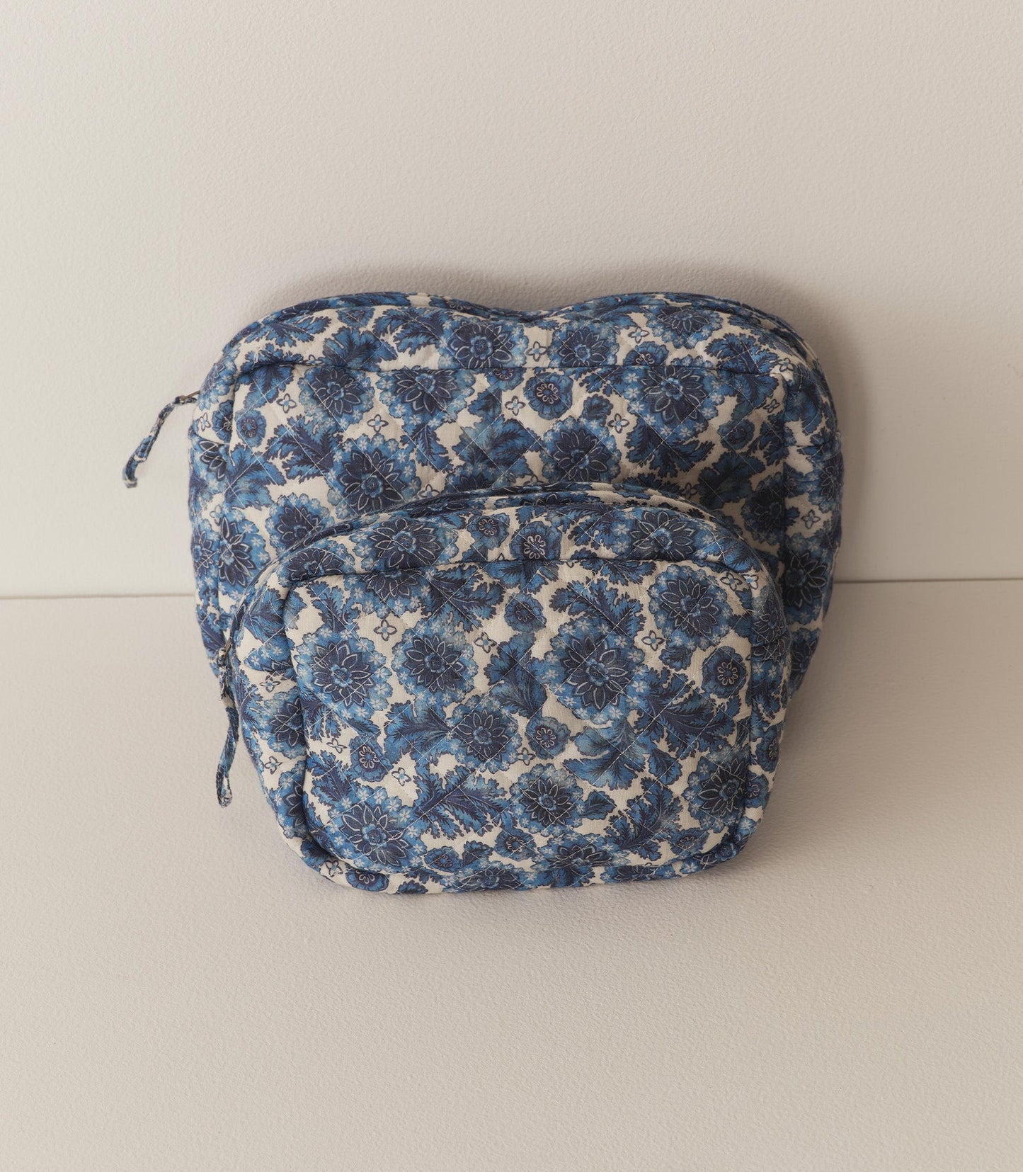 DÔEN Women Grande Quince Pouch - Bleu Soleil Fleurit
