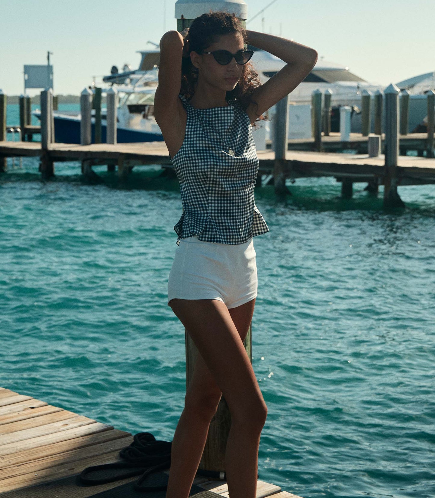 DÔEN Women Lula Short - Salt