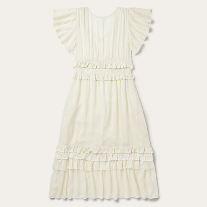 Stetson Cream Herringbone Dress