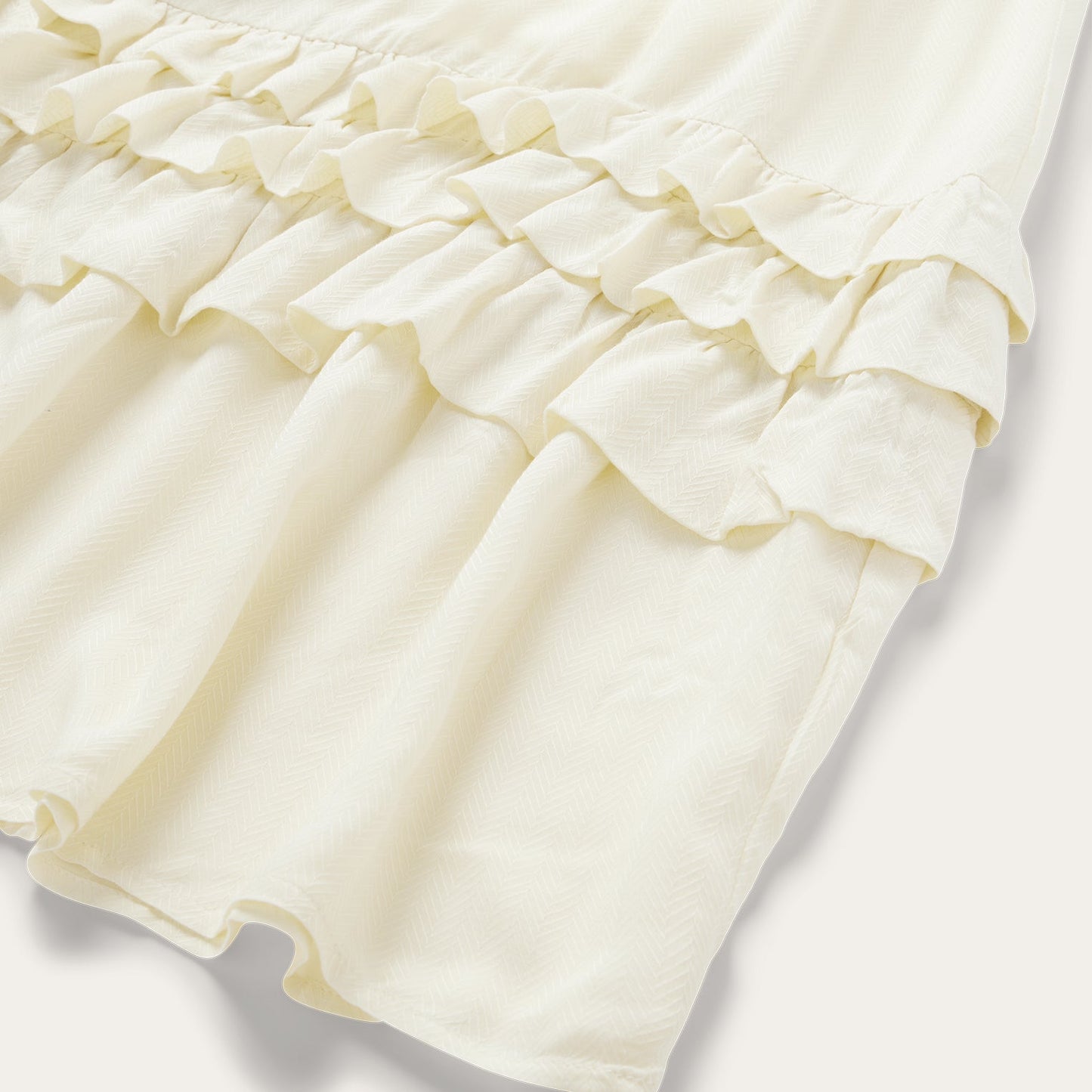 Stetson Cream Herringbone Dress