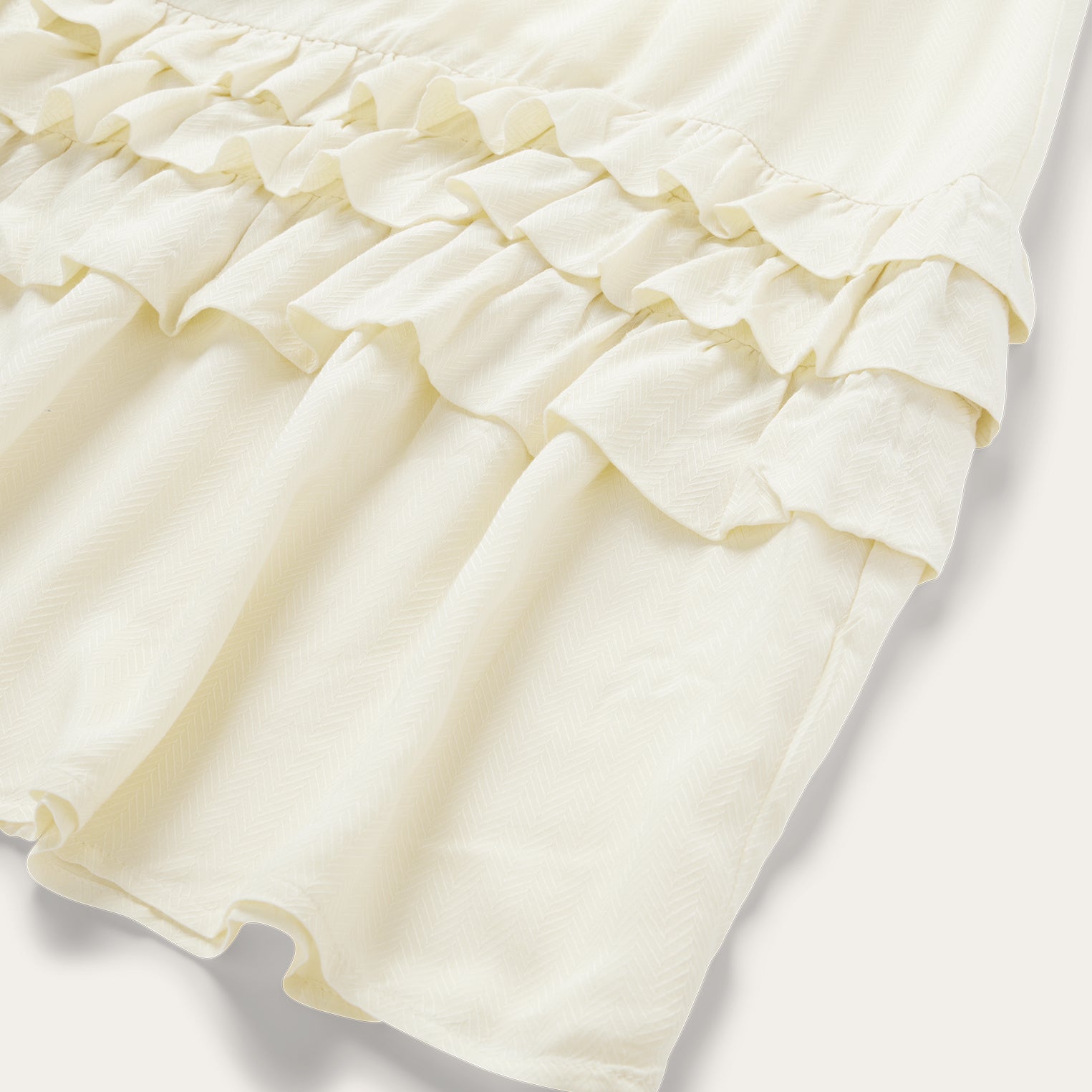 Stetson Cream Herringbone Dress