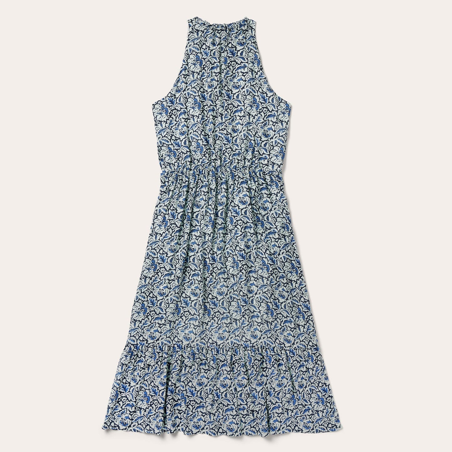 Stetson Indigo Tapestry Print Prairie Dress