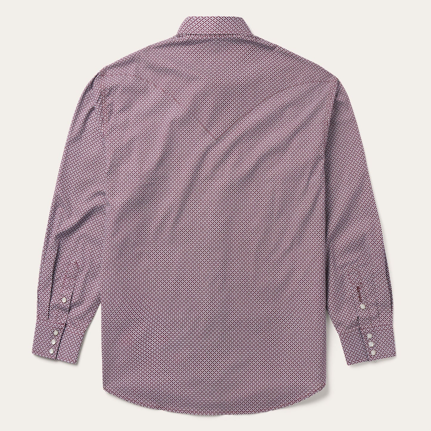 Stetson Four Point Geo Print Western Shirt