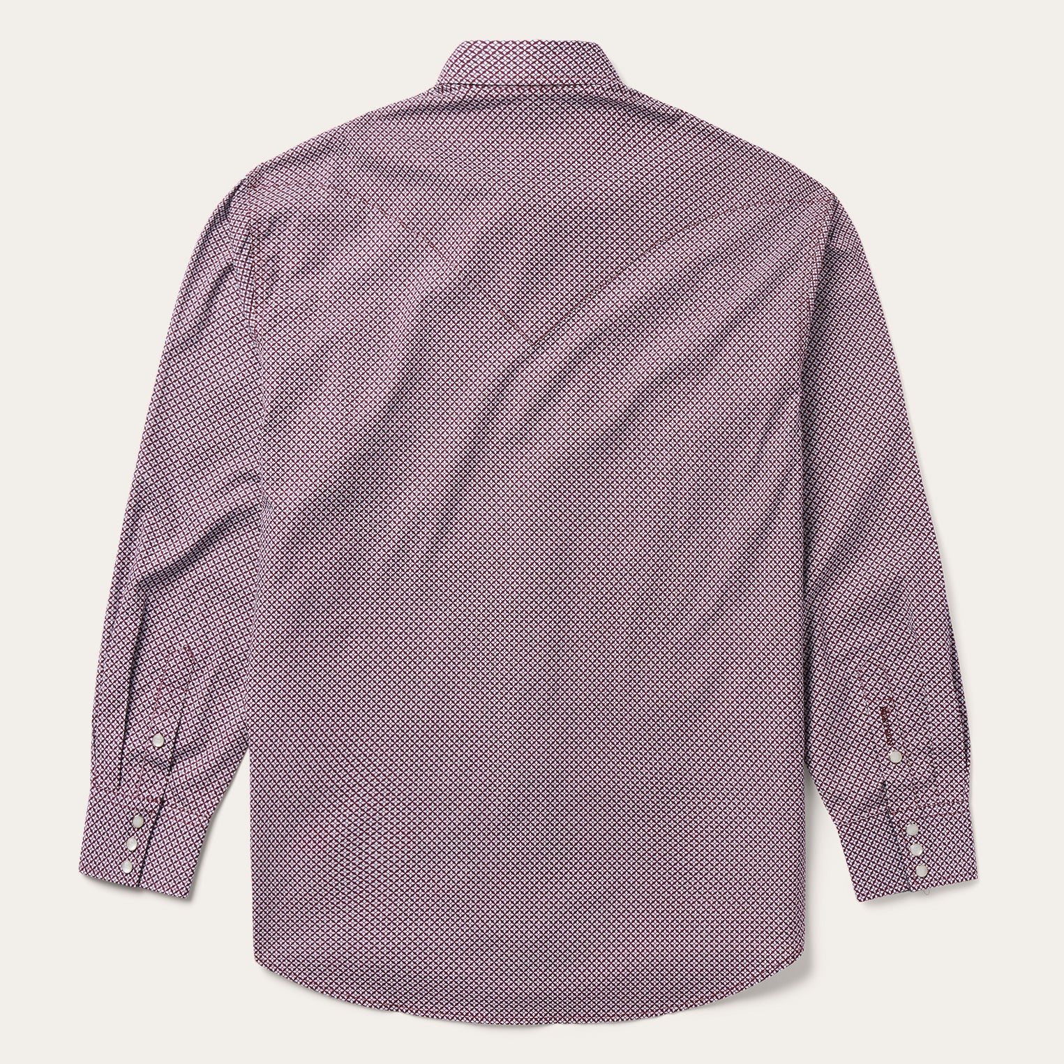 Stetson Four Point Geo Print Western Shirt