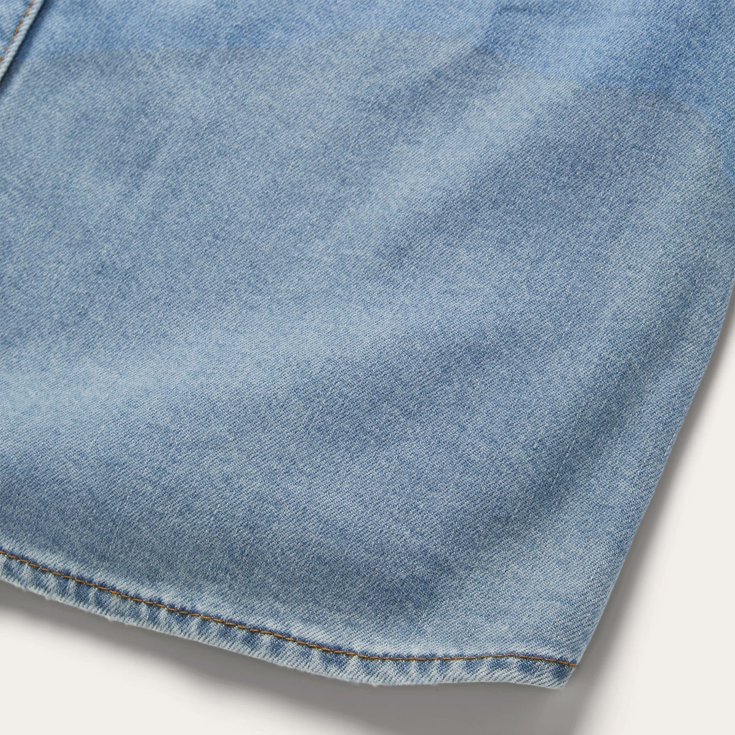 Stetson Embroidered Denim Shirt Dress