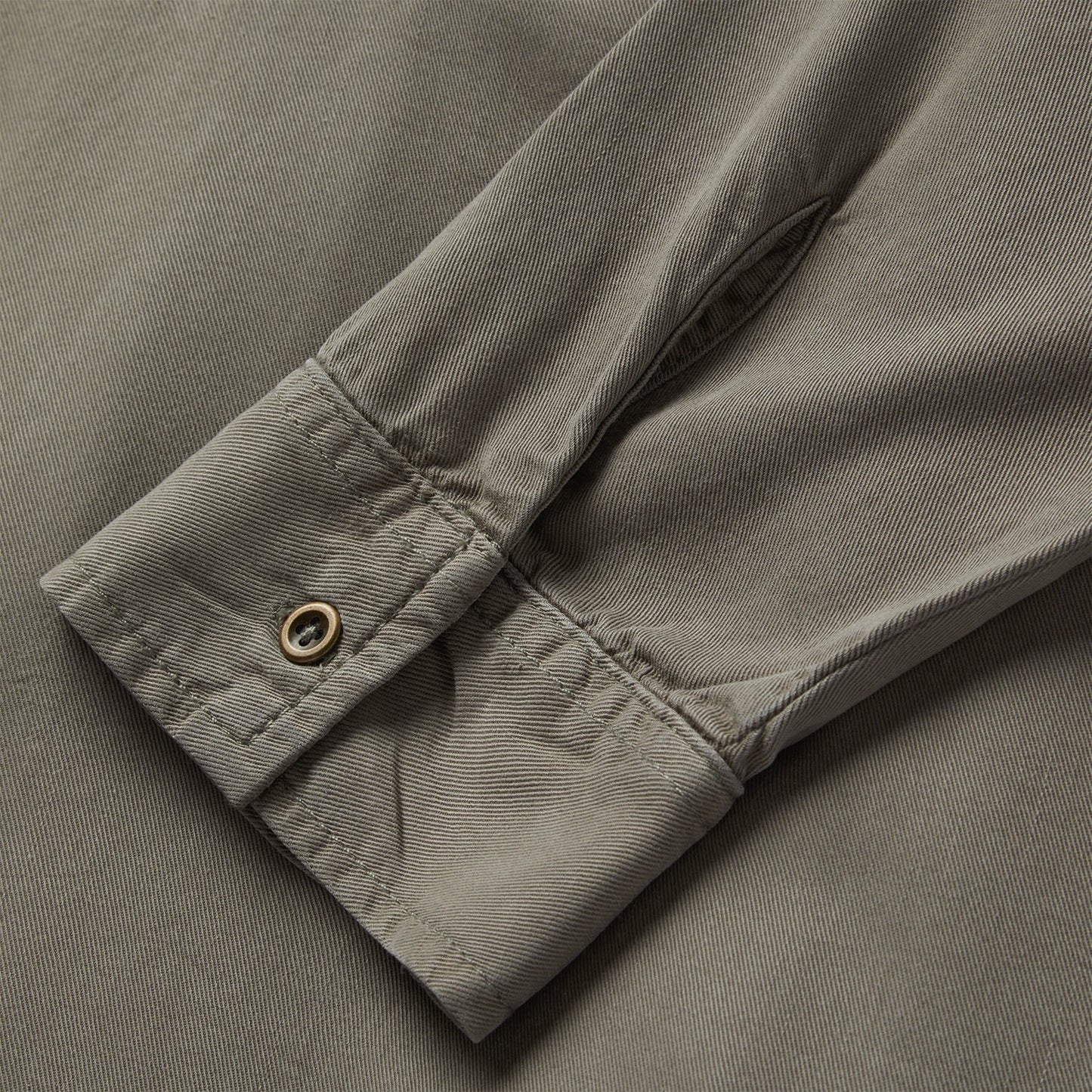 Stetson Olive Twill Peasant Blouse