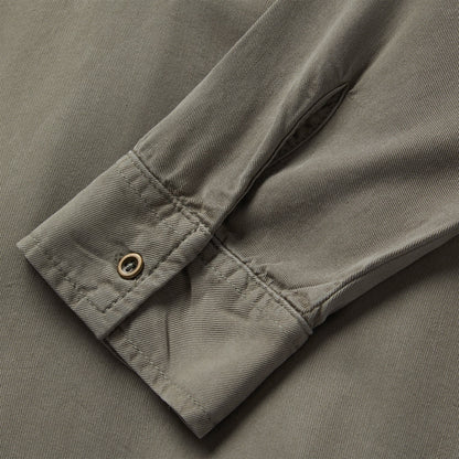 Stetson Olive Twill Peasant Blouse