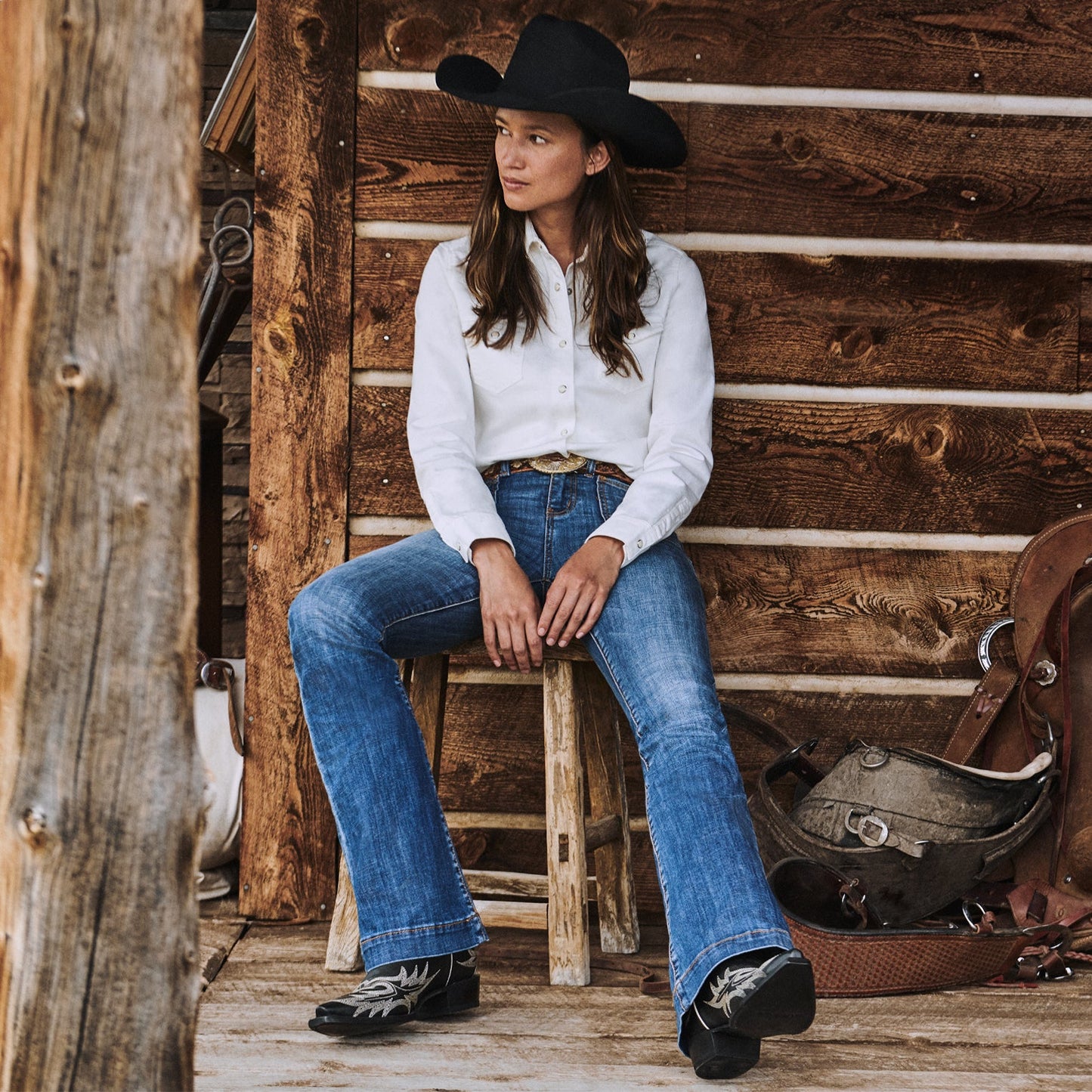 Stetson 921 High Rise Flare Jeans