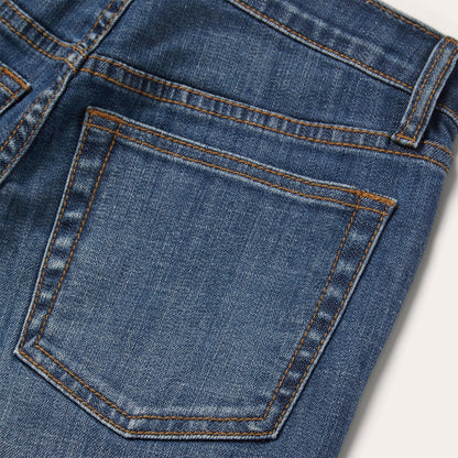 Stetson 915 High Rise Straight Fit Crop Jeans
