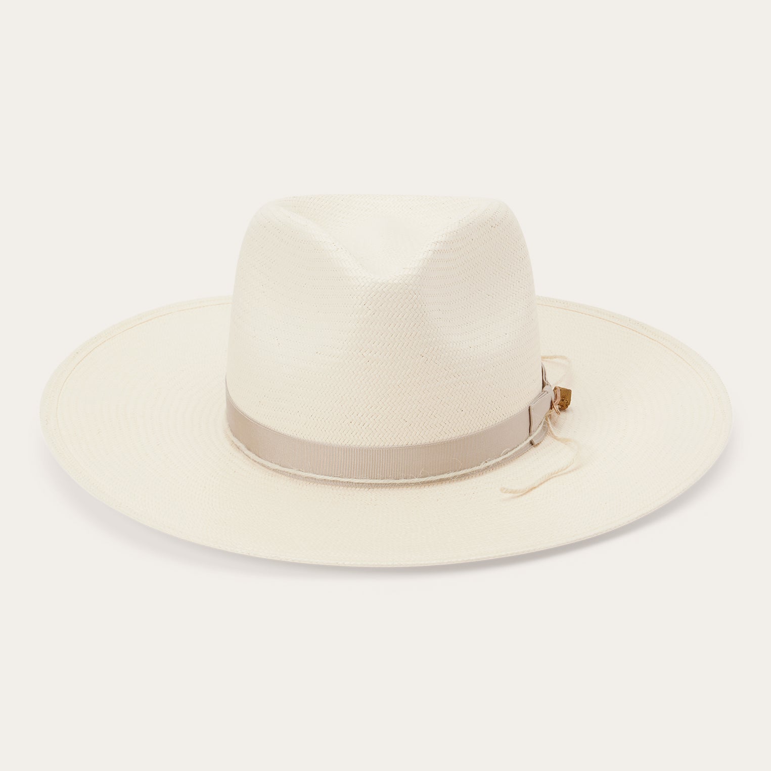 Stetson JW Marshall Straw Flat Brim Hat