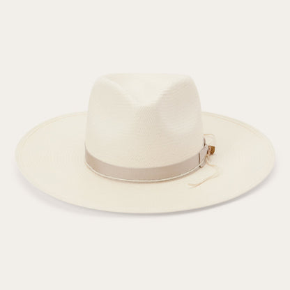 Stetson JW Marshall Straw Flat Brim Hat