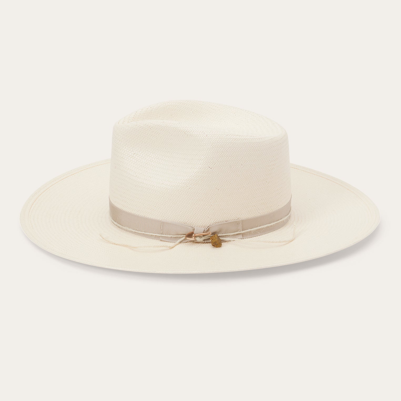 Stetson JW Marshall Straw Flat Brim Hat