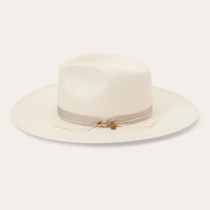 Stetson JW Marshall Straw Flat Brim Hat