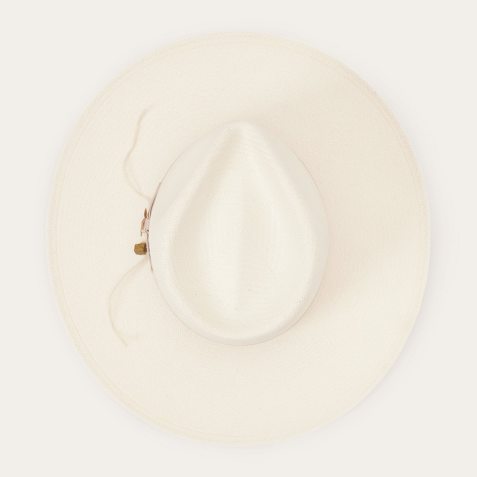 Stetson JW Marshall Straw Flat Brim Hat