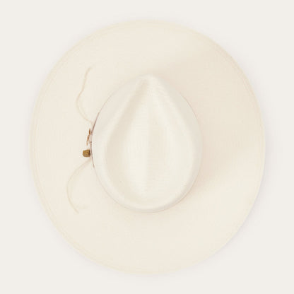 Stetson JW Marshall Straw Flat Brim Hat