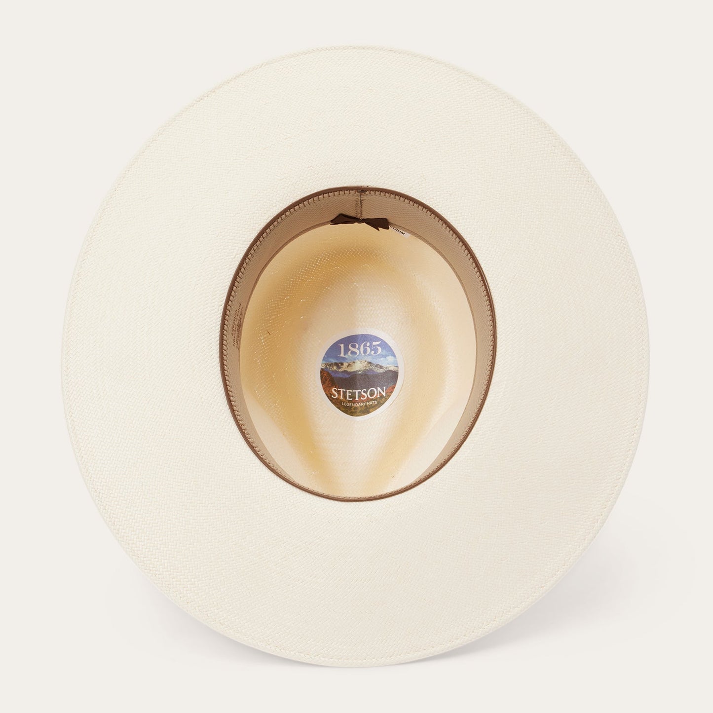 Stetson JW Marshall Straw Flat Brim Hat