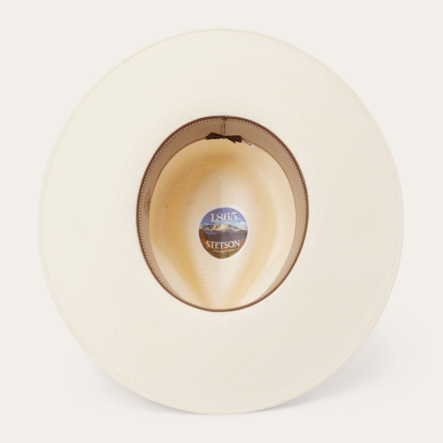 Stetson JW Marshall Straw Flat Brim Hat