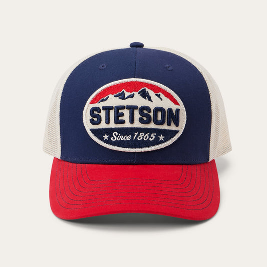 Stetson Navy Americana Trucker Cap