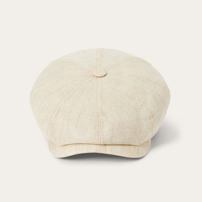 Stetson Linen Hatteras Newsboy