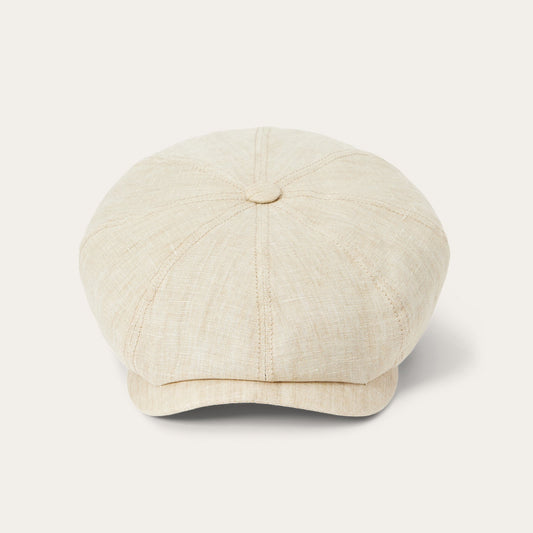 Stetson Linen Hatteras Newsboy