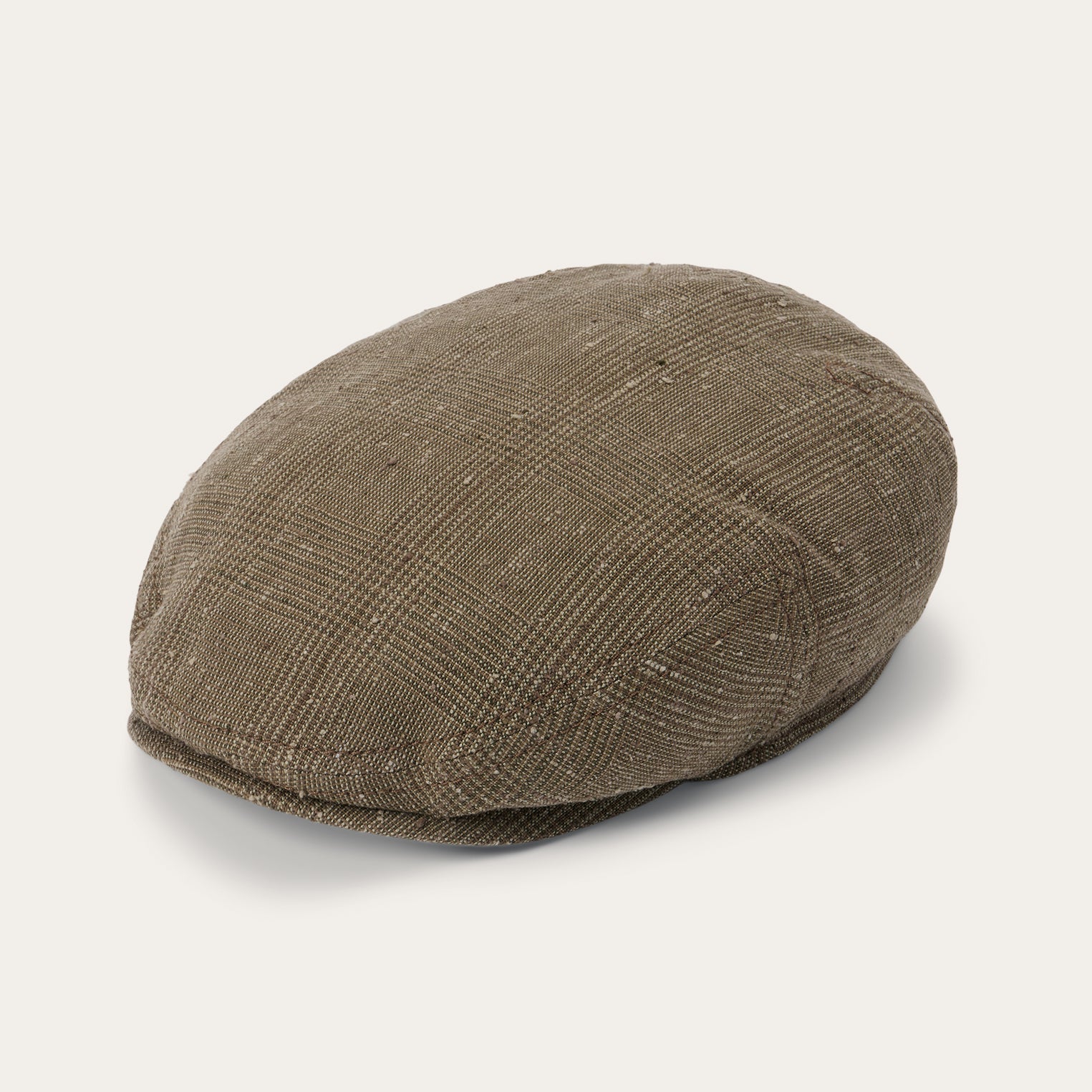 Stetson Glen Check Linen/Silk Kent Cap