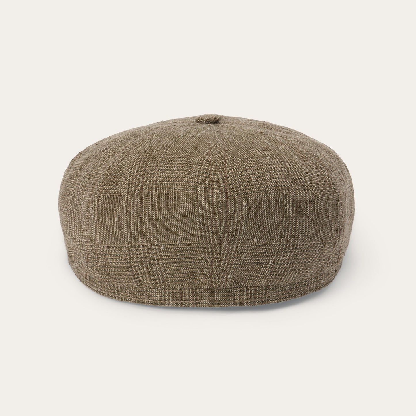Stetson Glen Check Linen/Silk Hatteras Cap