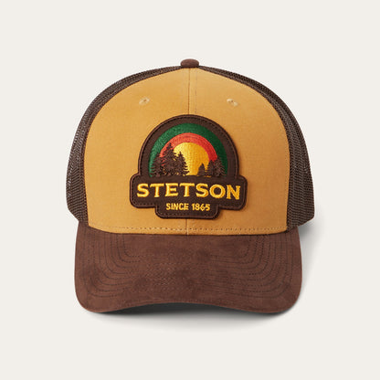 Stetson Tan Sunset Trucker Cap