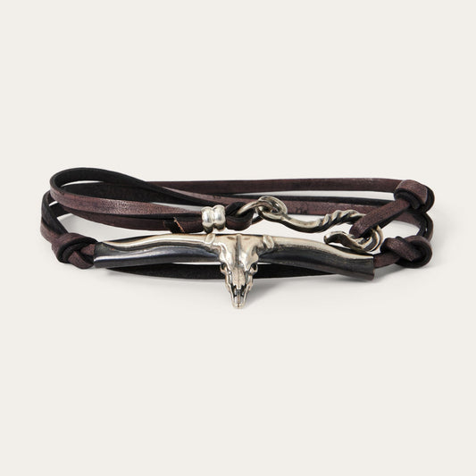 Stetson Longhorn Wrap Bracelet