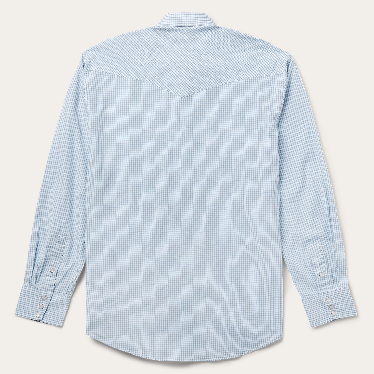 Stetson Two Stripe Check Western Shirt