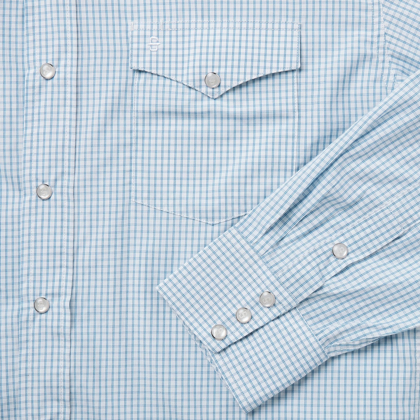 Stetson Two Stripe Check Western Shirt