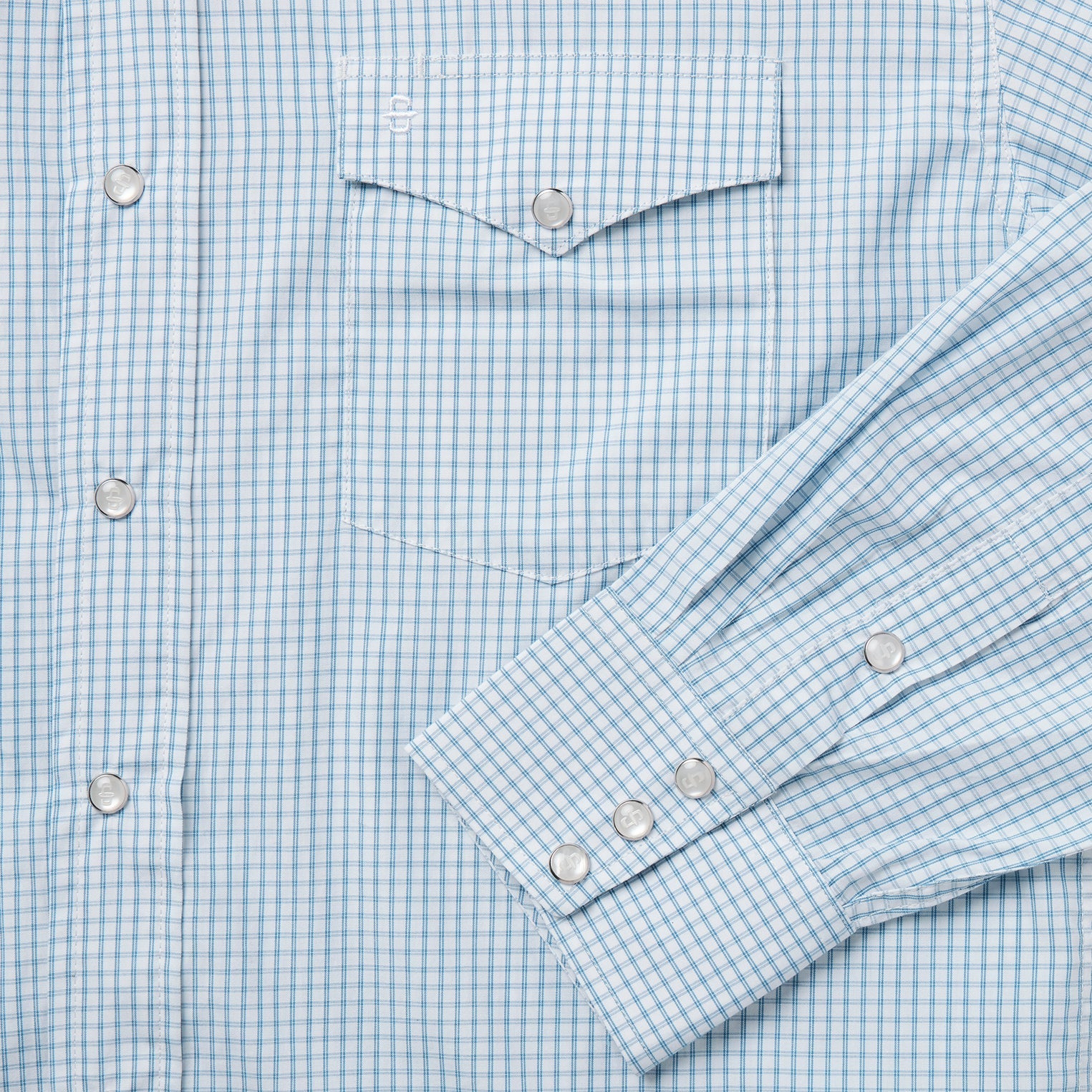 Stetson Two Stripe Check Western Shirt
