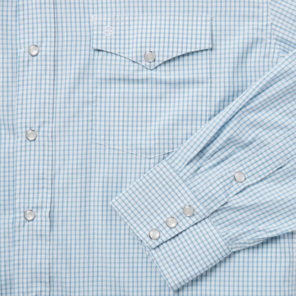 Stetson Two Stripe Check Western Shirt
