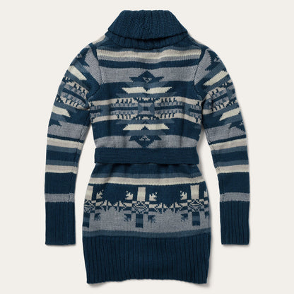 Stetson Indigo Aztec Belted Cardigan
