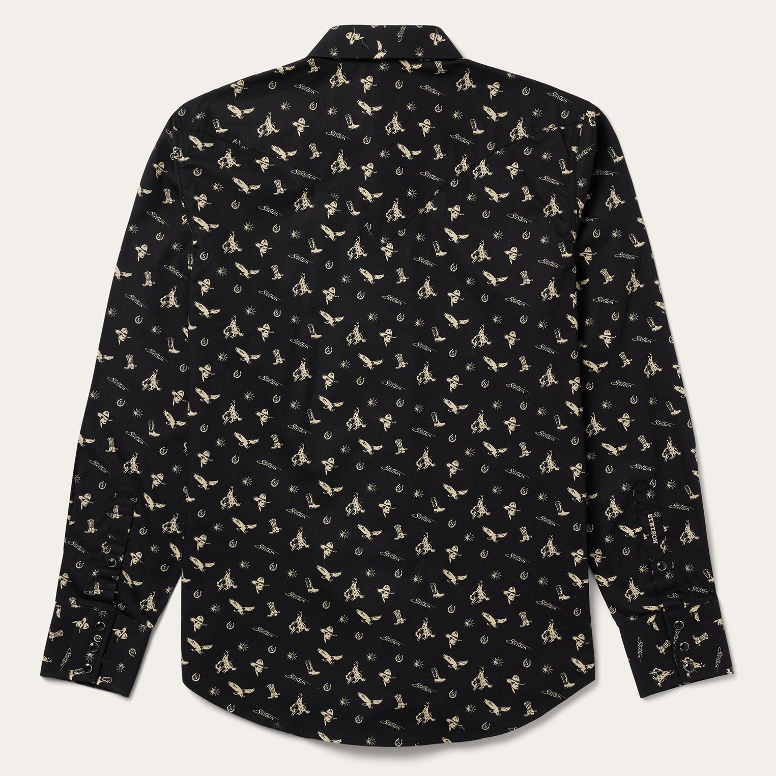 Stetson Conversation Print Western Shirt