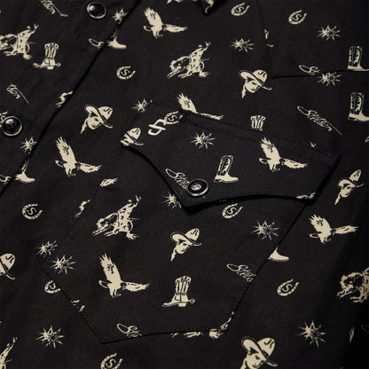 Stetson Conversation Print Western Shirt