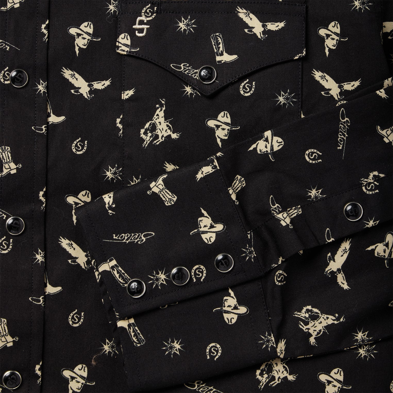 Stetson Conversation Print Western Shirt