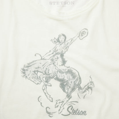 Stetson Bucking Cowgirl Graphic Tee