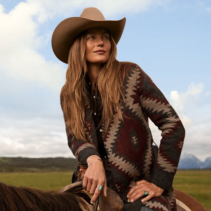 Stetson Aztec Duster Sweater