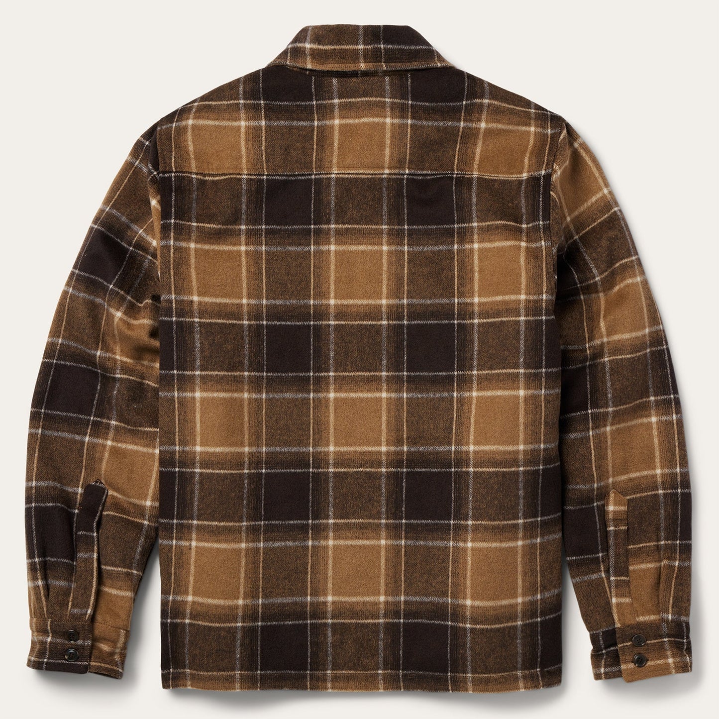 Stetson Brown Plaid Western Coat