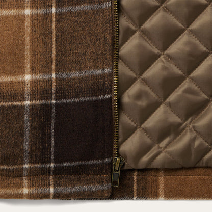 Stetson Brown Plaid Western Coat