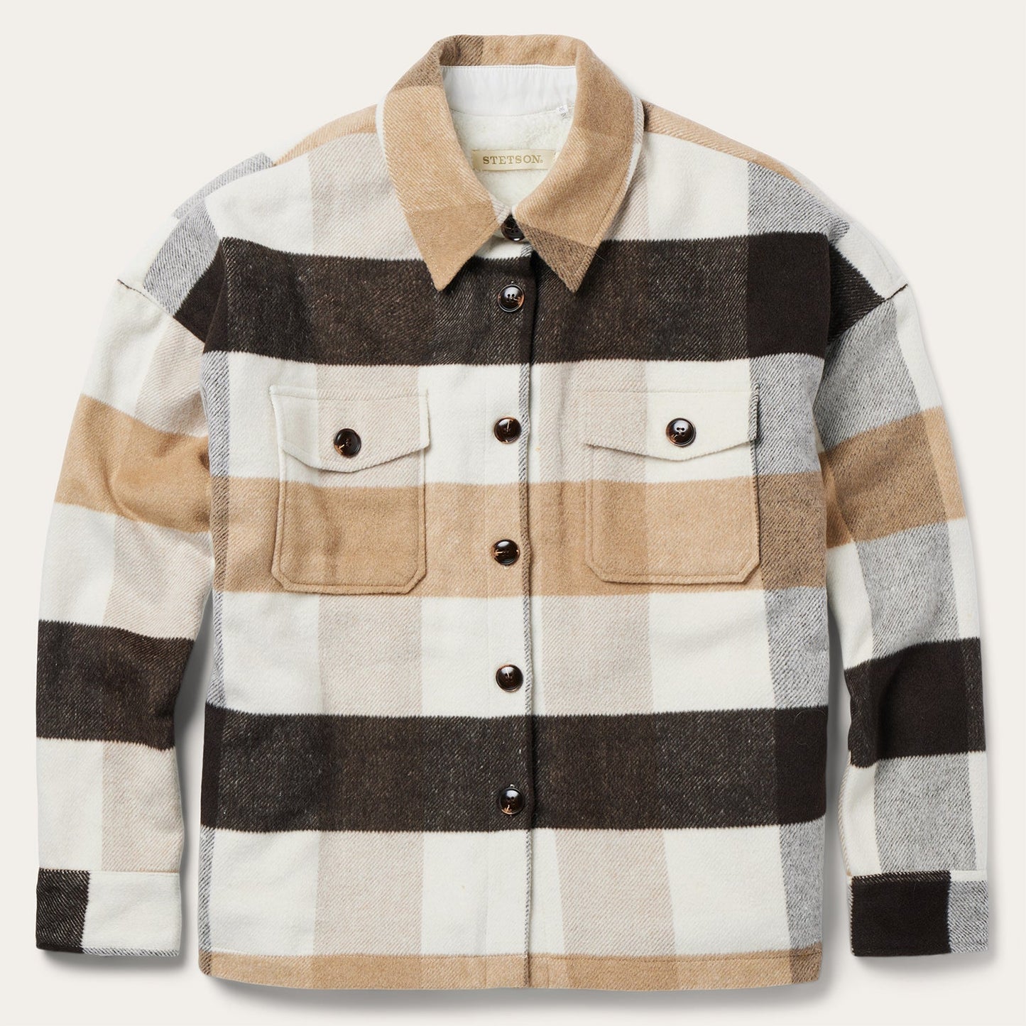 Stetson Oversize Plaid Shirt Jacket