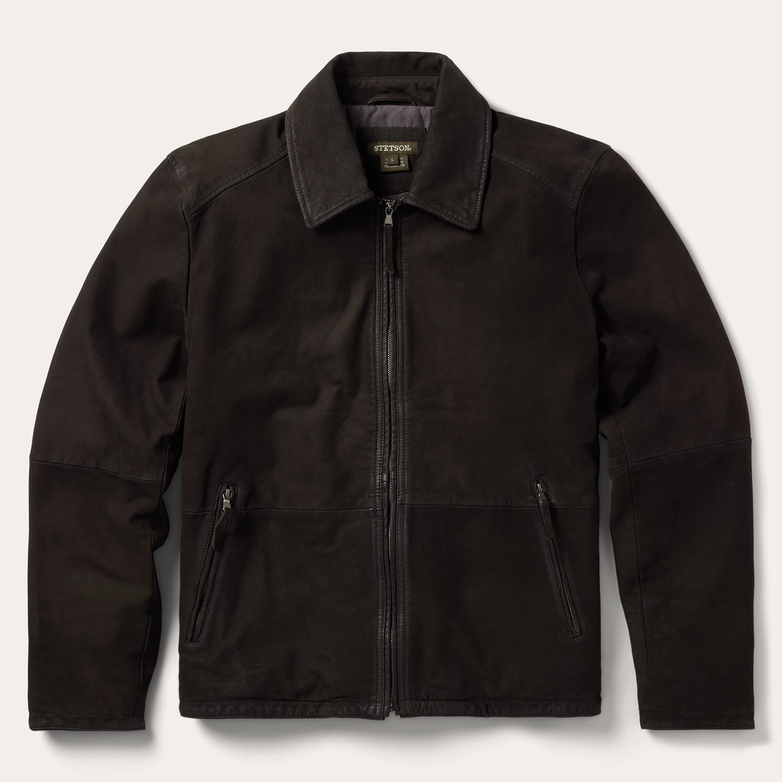 Stetson Zip Front Suede Leather Jacket