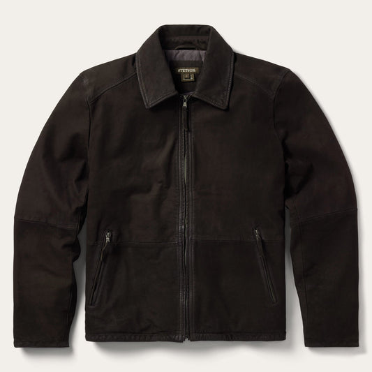 Stetson Zip Front Suede Leather Jacket