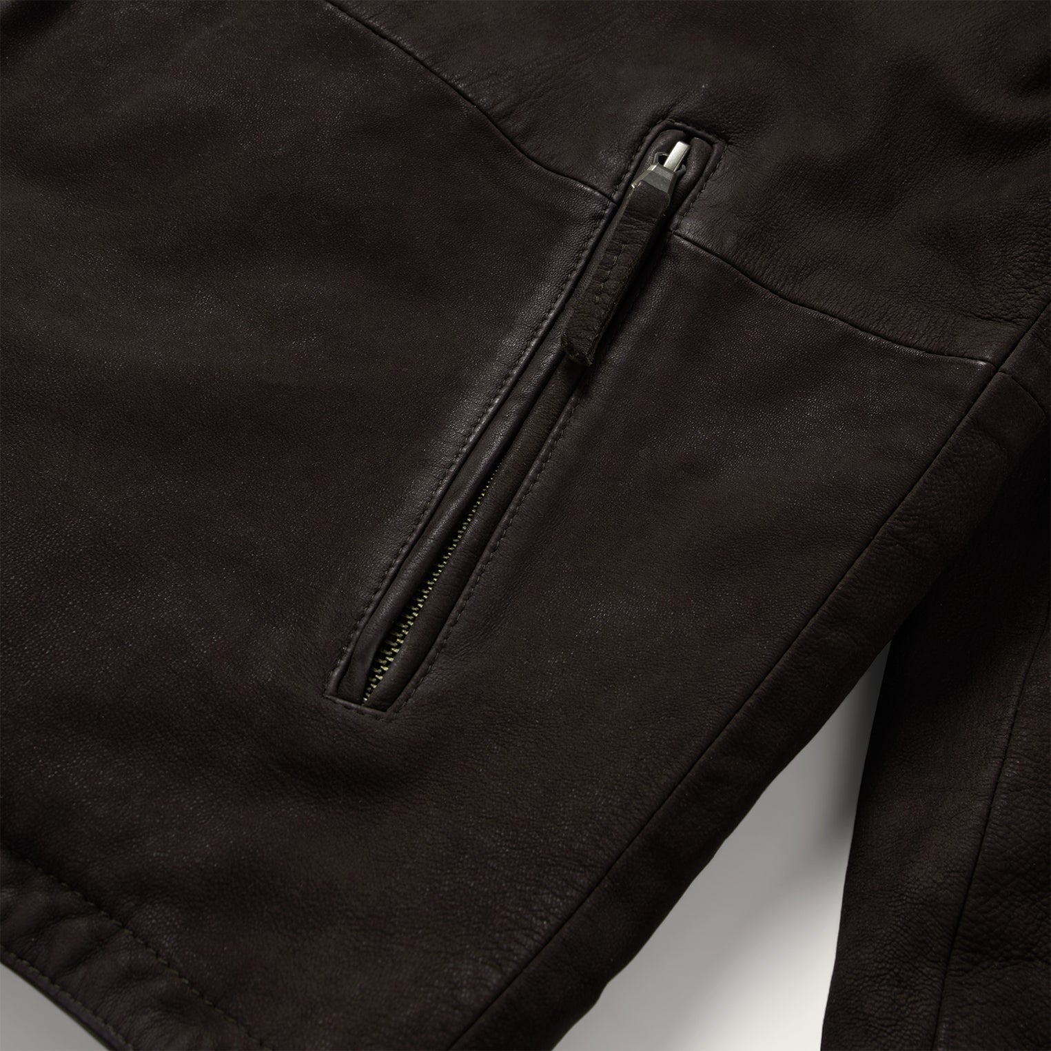 Stetson Zip Front Suede Leather Jacket