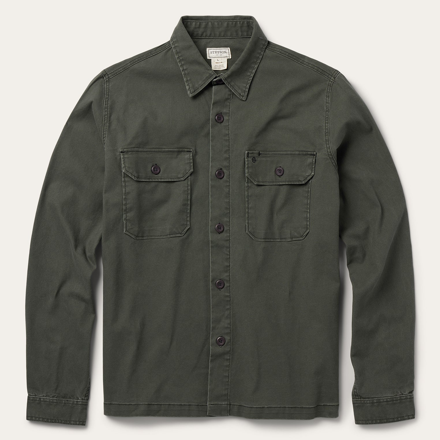 Stetson Stretch Canvas Jac-Shirt
