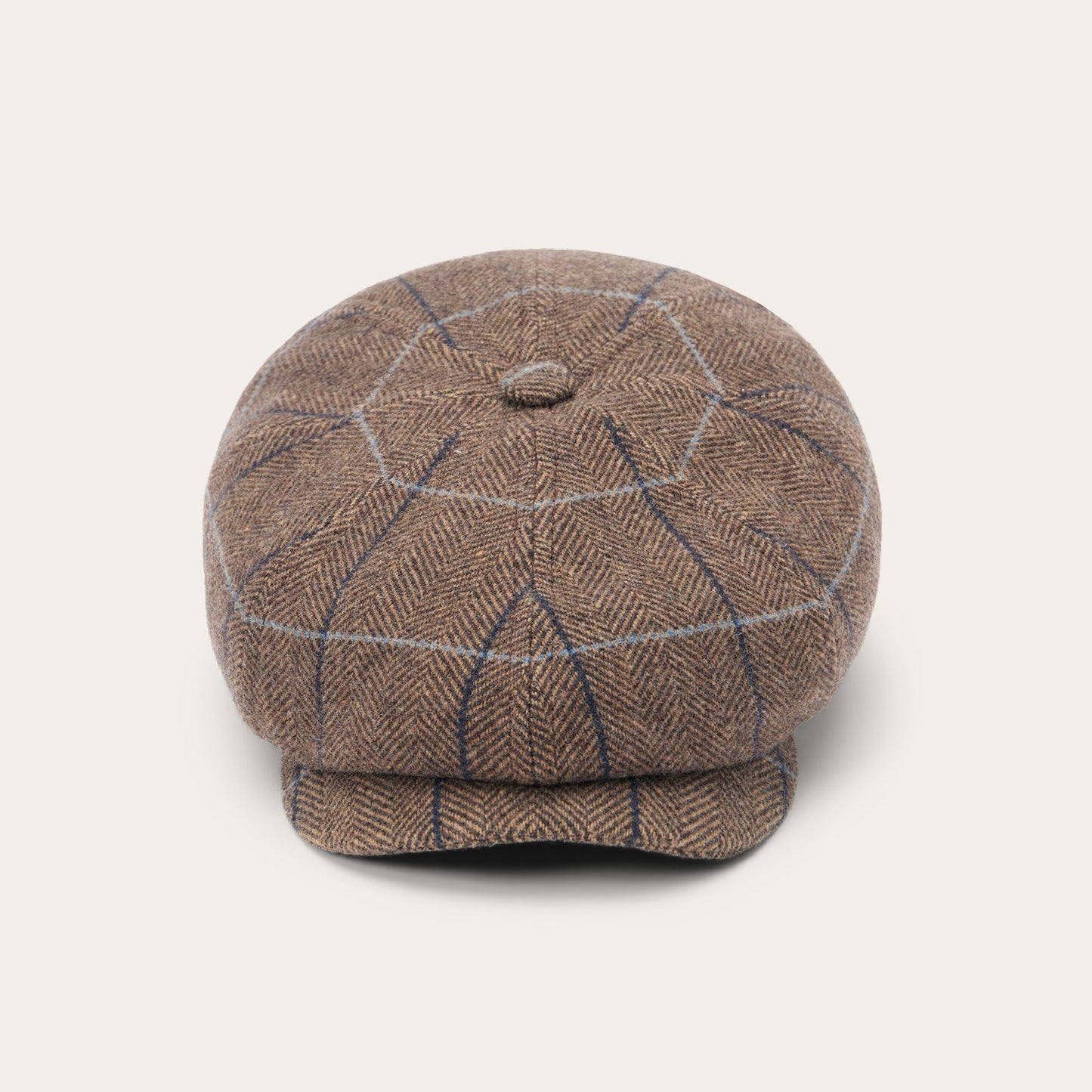 Stetson Wool Herringbone Hatteras Cap